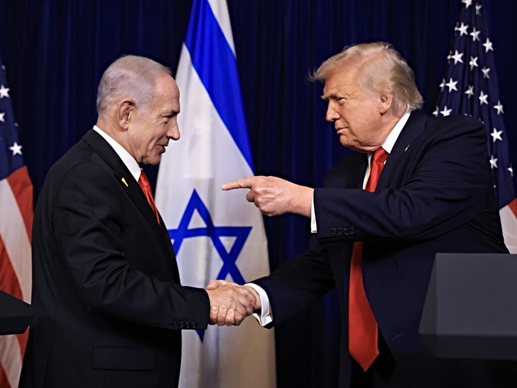 Netanyahu and trump